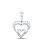 Enchanting Diamond Love Affair Pendant - Splendid Jewellery