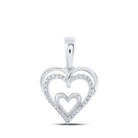 Enchanting Diamond Love Affair Pendant - Splendid Jewellery