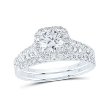 Load image into Gallery viewer, Enchanting Emerald Brilliance Wedding Ring Set - Splendid Jewellery