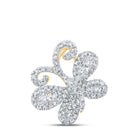 Enchanting Gold Butterfly Diamond Pendant - Splendid Jewellery