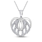 Enchanting Love Affair Diamond Pendant - Splendid Jewellery