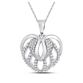 Enchanting Love Affair Diamond Pendant - Splendid Jewellery