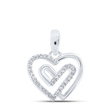 Load image into Gallery viewer, Enchanting Love and Diamond Heart Pendant - Splendid Jewellery