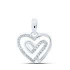 Enchanting Love and Diamond Heart Pendant - Splendid Jewellery