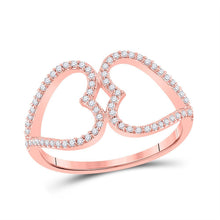 Load image into Gallery viewer, Enchanting Love Story Diamond Heart Ring - Splendid Jewellery