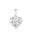 Enchanting Love's Diamond Heart Pendant - Splendid Jewellery