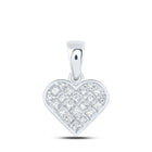 Enchanting Love's Diamond Heart Pendant - Splendid Jewellery