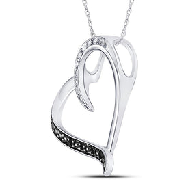 Enchanting Love's Embrace Pendant  Side View from Splendid Jewellery