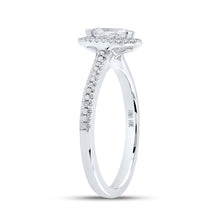 Load image into Gallery viewer, Enchanting Marquise Diamond Halo Bridal Wedding Ring - Splendid Jewellery