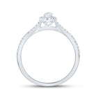 Enchanting Marquise Diamond Halo Bridal Wedding Ring - Splendid Jewellery