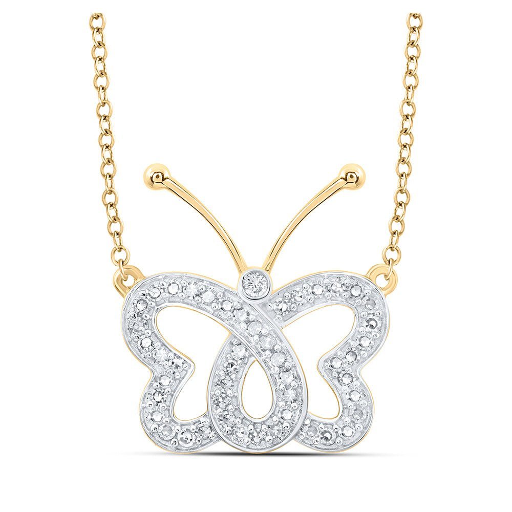Enchanting Nature's Grace Diamond Pendant Necklace - Splendid Jewellery