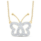 Enchanting Nature's Grace Diamond Pendant Necklace - Splendid Jewellery