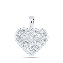 Load image into Gallery viewer, Enchanting Princess - Cut Diamond Heart Pendant - Splendid Jewellery