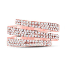 Load image into Gallery viewer, Enchanting Rose Gold Diamond Delight - Front View