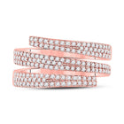 Enchanting Rose Gold Diamond Delight - Front View