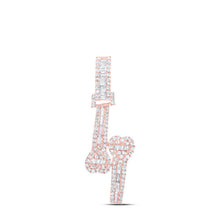 Load image into Gallery viewer, Enchanting Rose Gold Diamond Heart Cuff Pendant: A Mesmerizing Symbol of Romance and Elegance - Splendid Jewellery