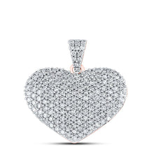 Load image into Gallery viewer, Enchanting Rose Gold Diamond Heart Pendant: A Captivating Symbol of Love and Romance - Splendid Jewellery