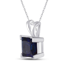 Load image into Gallery viewer, Enchanting Starry Night Sapphire Pendant - Splendid Jewellery