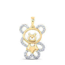 Load image into Gallery viewer, Enchanting Teddy Bear Diamond Pendant - Splendid Jewellery