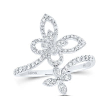 Load image into Gallery viewer, Enchanting Whimsy Diamond Butterfly Ring - Splendid Jewellery