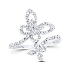 Enchanting Whimsy Diamond Butterfly Ring - Splendid Jewellery