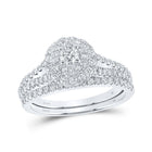 Eternal Blue Brilliance Wedding Ring Set - Splendid Jewellery