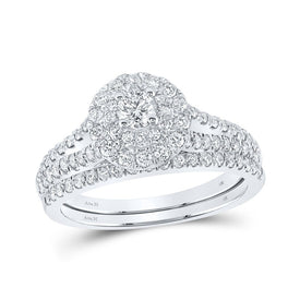 Eternal Blue Brilliance Wedding Ring Set - Splendid Jewellery