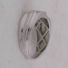 Load image into Gallery viewer, Eternal Brilliance: 10kt White Gold Men's Round Diamond Wedding Band Ring 1/3 Cttw - A Timeless Treasure for Your Special Day - Splendid Jewellery