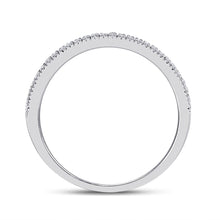 Load image into Gallery viewer, Eternal Brilliance 10kt White Gold Round Diamond Oval Bridal Wedding Ring Band Set - Splendid Jewellery