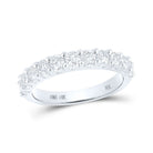 Eternal Brilliance 14kt White Gold Diamond Wedding Band - Splendid Jewellery