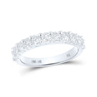 Eternal Brilliance 14kt White Gold Diamond Wedding Band - Splendid Jewellery