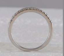 Load image into Gallery viewer, Eternal Brilliance 14kt White Gold Round Diamond Bridal Wedding Ring Band Set 1-3/8 Cttw - Top View