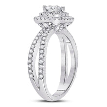 Load image into Gallery viewer, Eternal Brilliance 14kt White Gold Round Diamond Solitaire Bridal Wedding Engagement Ring - Splendid Jewellery
