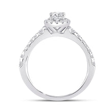 Load image into Gallery viewer, Eternal Brilliance 14kt White Gold Round Diamond Solitaire Bridal Wedding Engagement Ring - Splendid Jewellery
