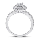 Eternal Brilliance 14kt White Gold Round Diamond Solitaire Bridal Wedding Engagement Ring - Splendid Jewellery