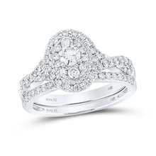 Load image into Gallery viewer, Eternal Love 1 Carat Round Diamond Bridal Wedding Ring Set - Splendid Jewellery