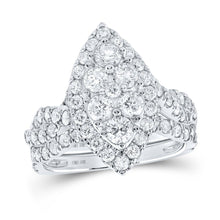 Load image into Gallery viewer, Eternal Love 10kt White Gold Diamond Marquise Bridal Wedding Ring Set - Splendid Jewellery