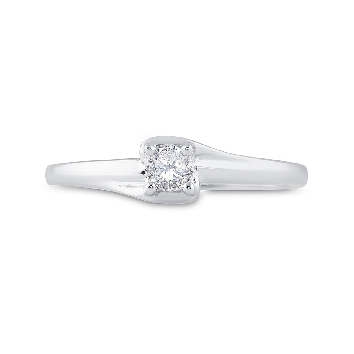 Eternal Love 10kt White Gold Diamond Promise Ring - Splendid Jewellery