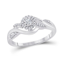 Load image into Gallery viewer, Eternal Love 10kt White Gold Diamond Promise Ring - Splendid Jewellery