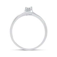 Load image into Gallery viewer, Eternal Love 10kt White Gold Diamond Promise Ring  Side View 2 from Splendid Jewellery