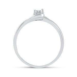 Eternal Love 10kt White Gold Diamond Promise Ring - Splendid Jewellery