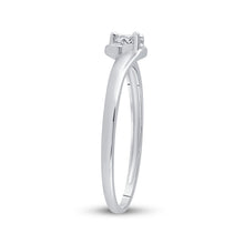Load image into Gallery viewer, Eternal Love 10kt White Gold Diamond Promise Ring  Side View from Splendid Jewellery