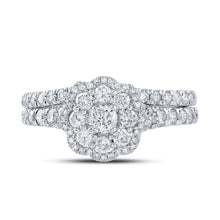 Load image into Gallery viewer, Eternal Love 10kt White Gold Diamond Wedding Ring Set - Alternate view 4 from Splendid Jewellery