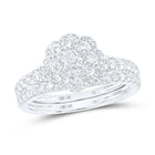 Eternal Love 10kt White Gold Diamond Wedding Ring Set - Alternate view 1 from Splendid Jewellery