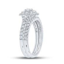Load image into Gallery viewer, Eternal Love 10kt White Gold Diamond Wedding Ring Set - Splendid Jewellery