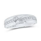 Eternal Love 10kt White Gold His Hers Diamond Square Wedding Set - Alternate view 2 from Splendid Jewellery
