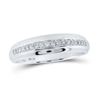 Eternal Love 10kt White Gold His Hers Diamond Square Wedding Set - Alternate view 2 from Splendid Jewellery