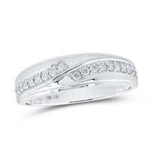 Load image into Gallery viewer, Eternal Love 10kt White Gold His Hers Diamond Square Wedding Set - Splendid Jewellery