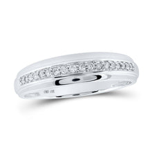 Load image into Gallery viewer, Eternal Love 10kt White Gold His Hers Diamond Square Wedding Set - Splendid Jewellery