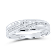 Load image into Gallery viewer, Eternal Love 10kt White Gold His Hers Diamond Wedding Set - Splendid Jewellery